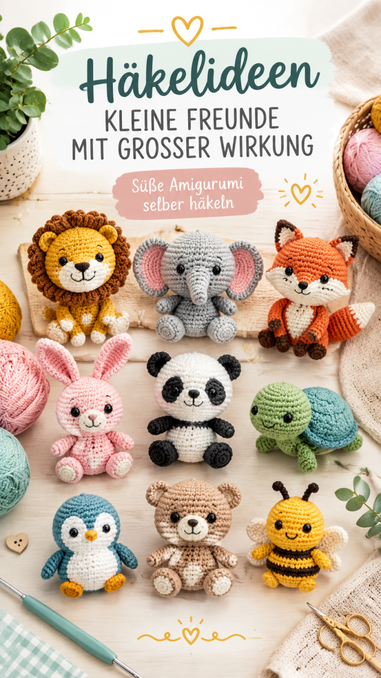 BTS Häkelpuppen selber machen  Niedliche BT21 Amigurumi Häkelanleitungen