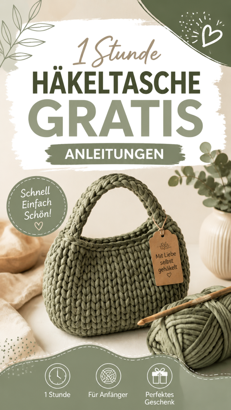 Häkel Taschen Ideen Trendige DIY-Taschen mit kostenlosen Anleitungen