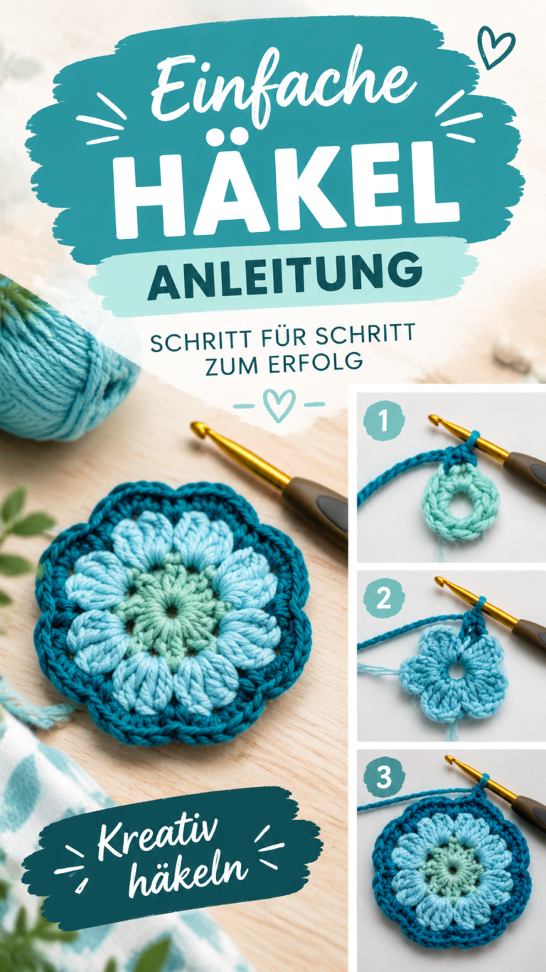 Häkeln lernen Grundmaschen und Häkeltechniken für Anfänger