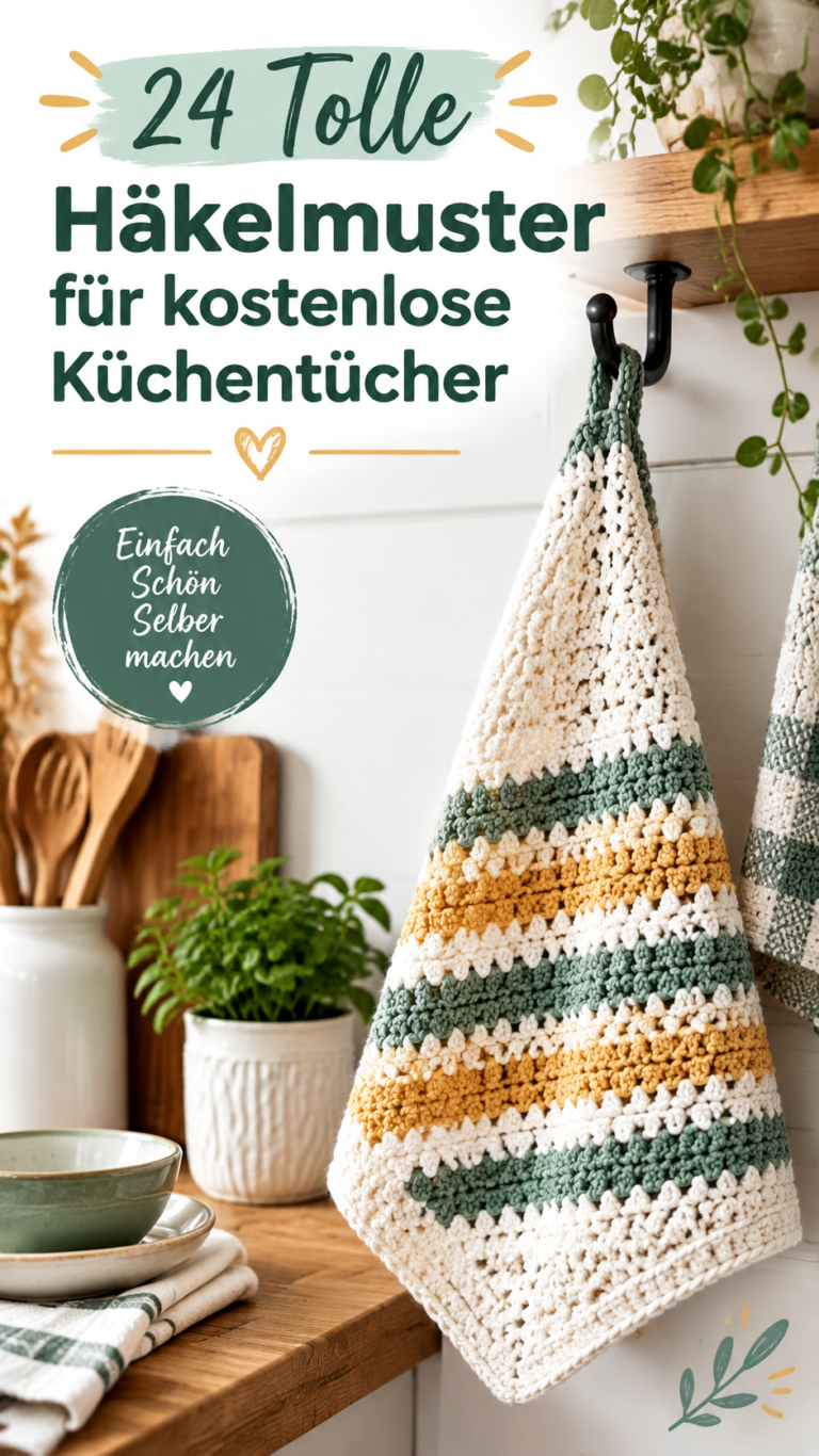 Häkel Weihnachtsdeko Kreative DIY Ideen für festliche Dekorationen
