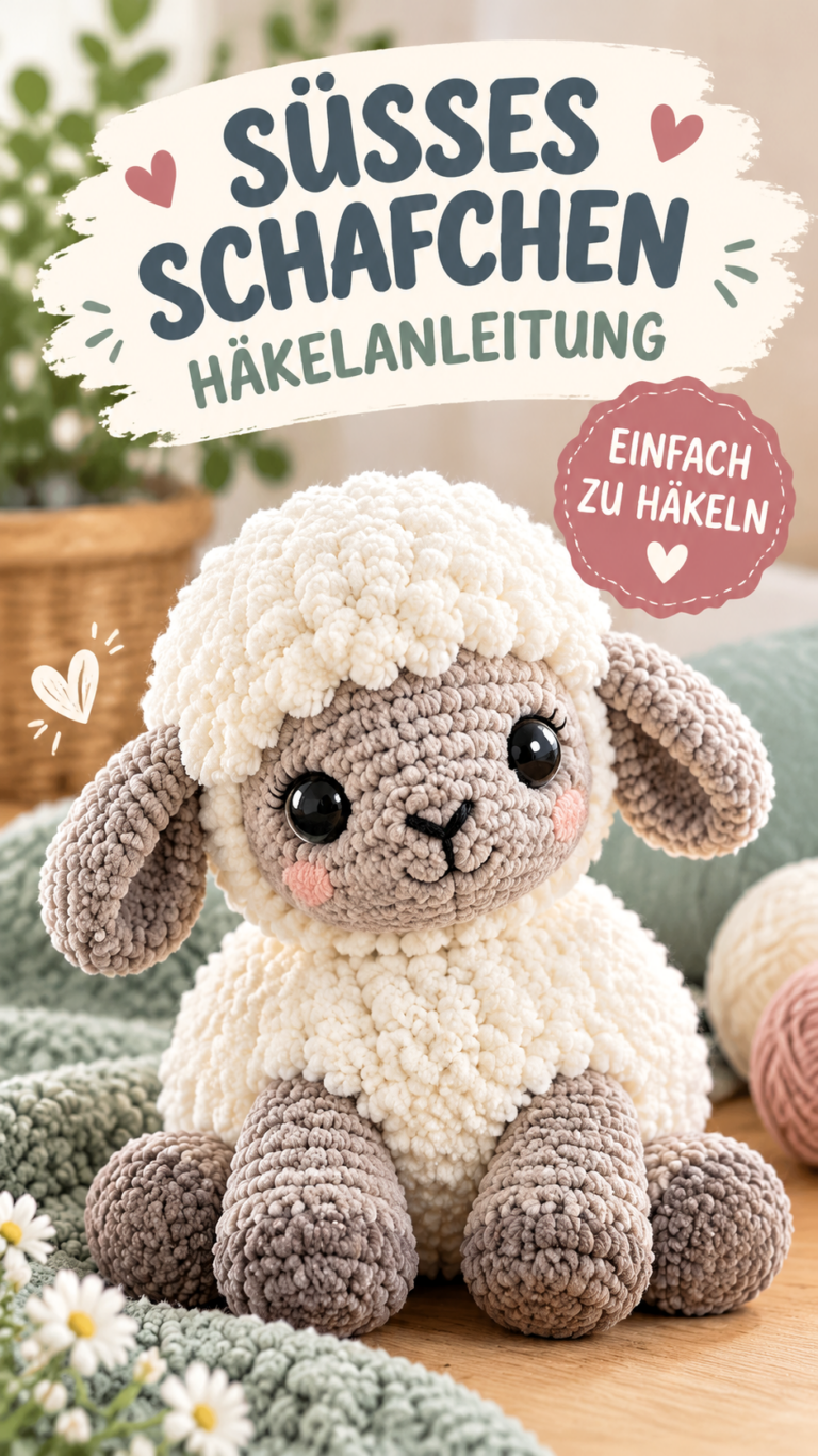 Süßer Panda häkeln Kostenlose Amigurumi-Anleitung für einen Kuschelpanda