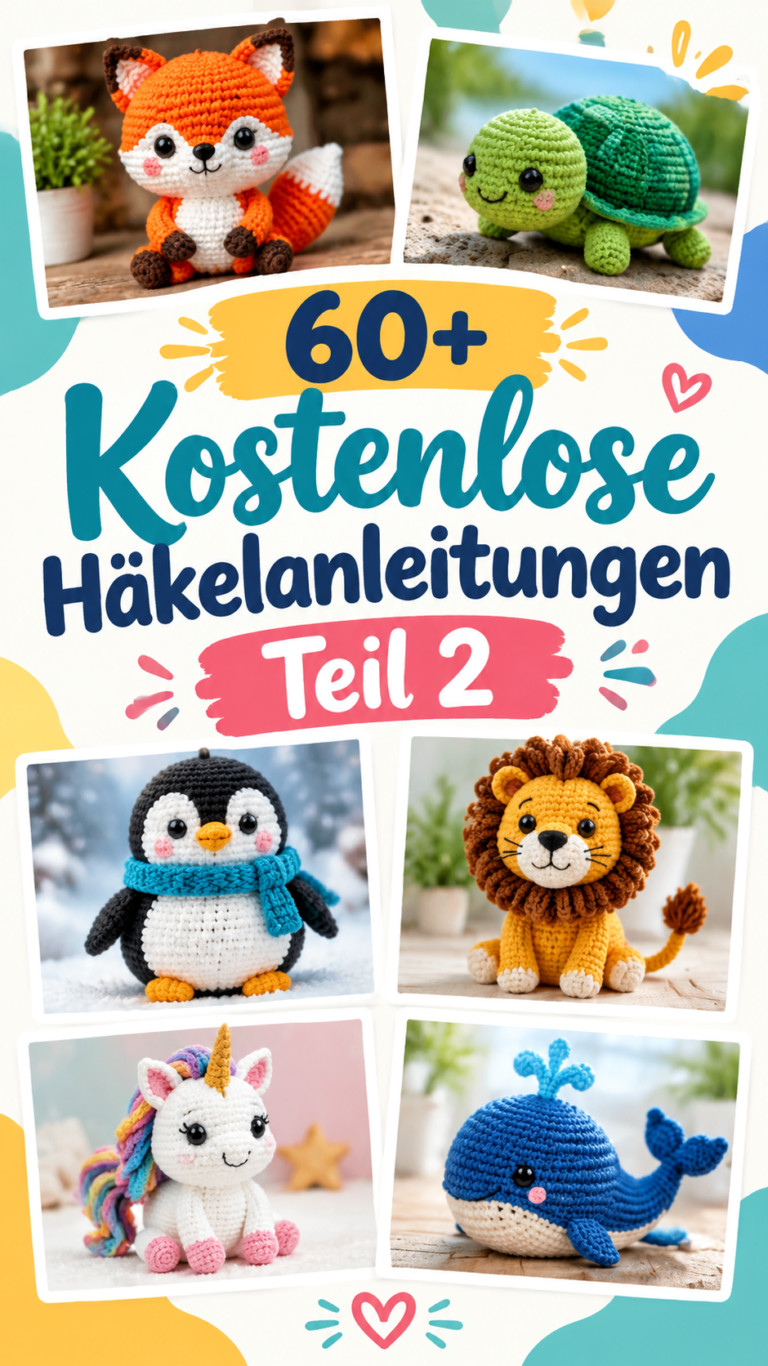 Pokemon häkeln Süße Amigurumi Figuren und kostenlose Häkelideen