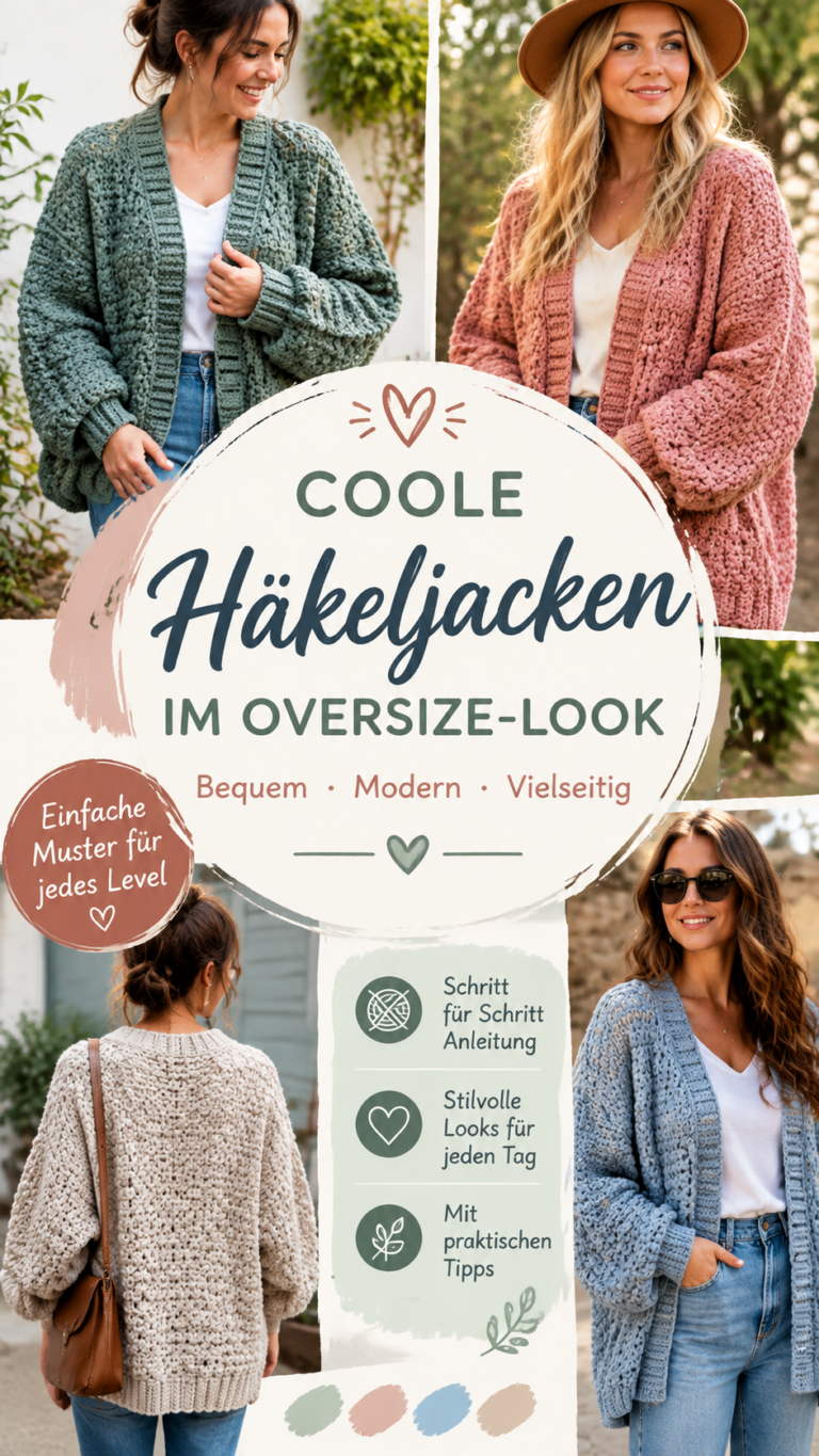 Ein-Knäuel-Häkelmuster für kuschelige Kleidung