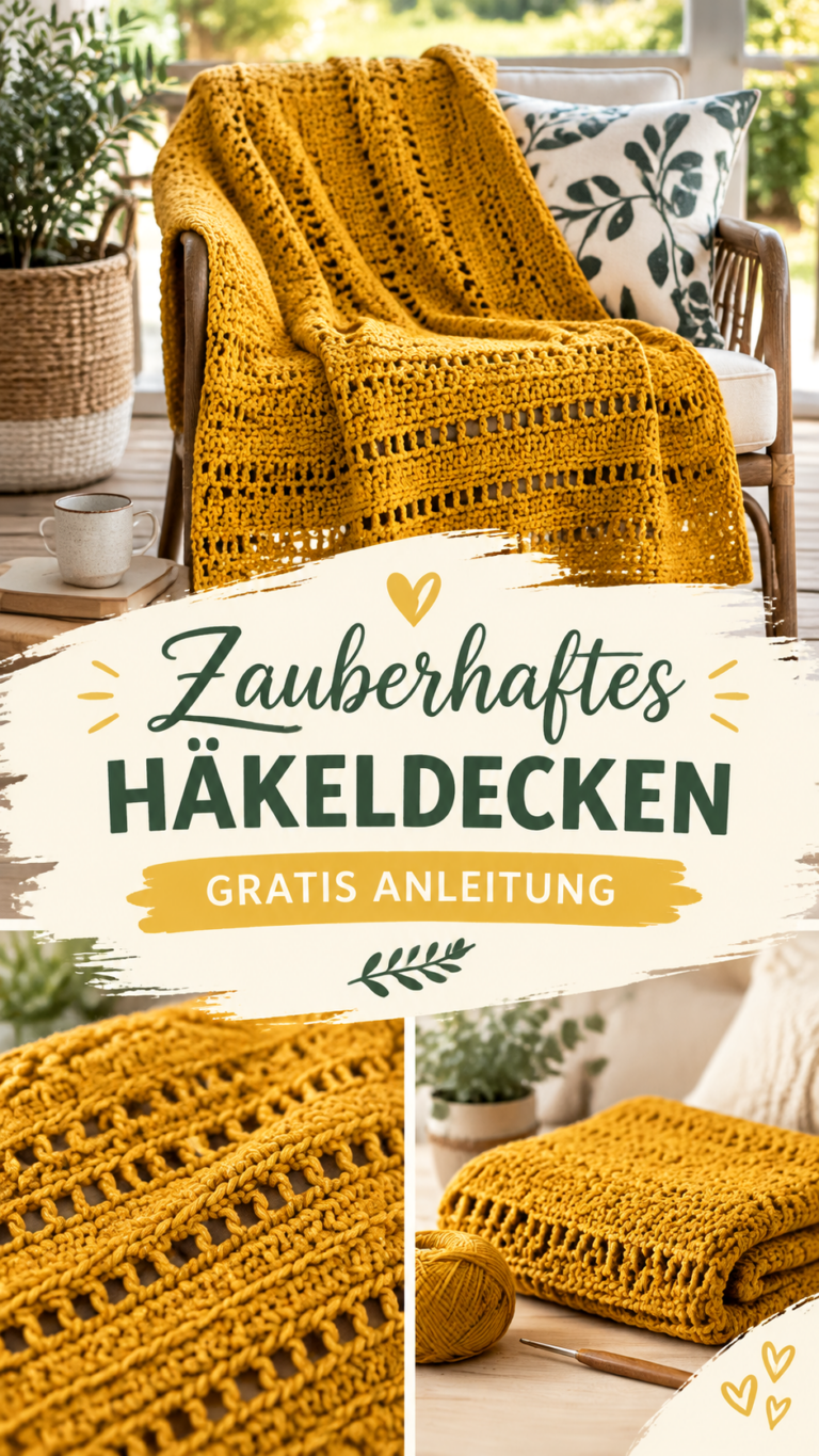 Häkelanleitung für Schals Wunderschöne Häkelmuster für Tücher